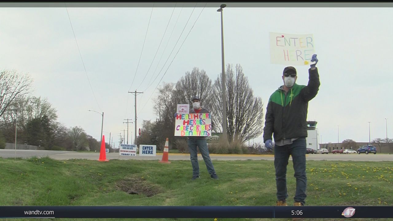 Community gives back to "Healthcare Heroes"